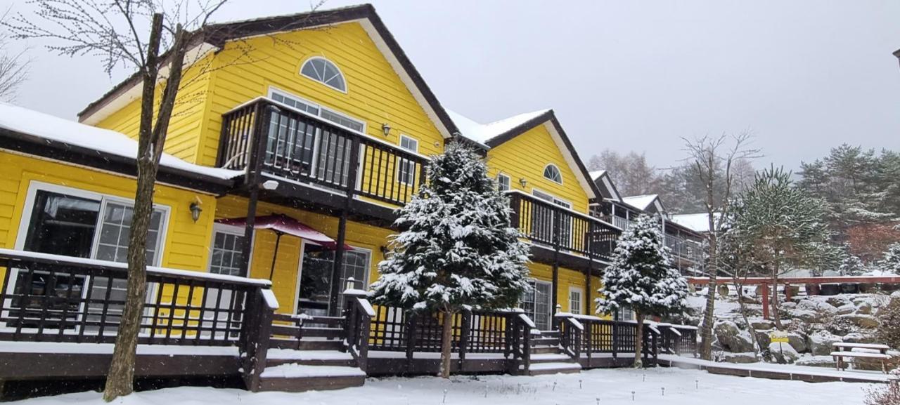 Honey Bear Pension Pyeongchang Exterior foto