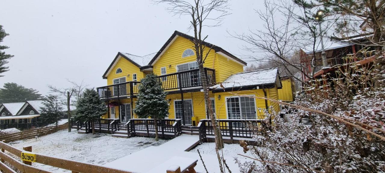 Honey Bear Pension Pyeongchang Exterior foto